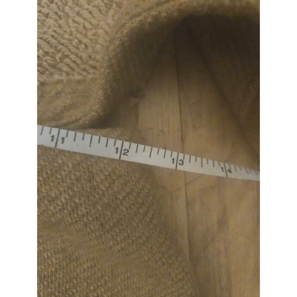 Free People Knit Turtleneck Sweater Cropped Top & Midi Skirt Set Tan S P - Picture 4 of 8